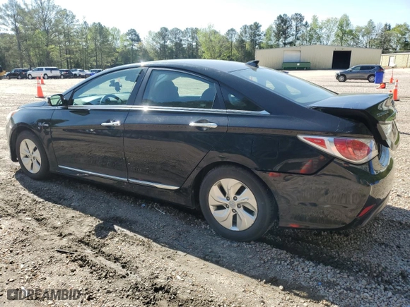 2013 Hyundai Sonata Hybrid with VIN KMHEC4A40DA096181, listed as a Copart auction lot 52573015 with 141,864 mi miles and Salvage Title. Bid and sale history available at carsss.com. Image 2.