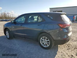 2024 Chevrolet Equinox LS with VIN 3GNAXSEG9RL159804, listed as a Copart auction lot 53052705 with 7,956 mi miles and Salvage Title. Bid and sale history available at carsss.com. Image 2.