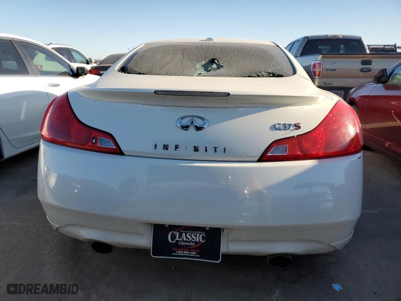 2008 Infiniti G37 Coupe Journey with VIN JNKCV64E78M124793, listed as a Copart auction lot 85064334 with NaN miles and Salvage Title. Bid and sale history available at carsss.com. Image 6.