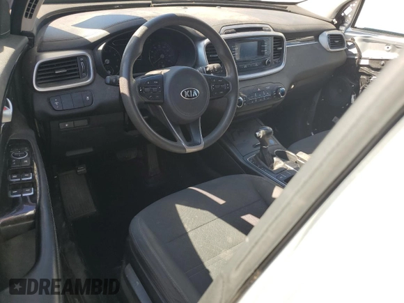 2018 Kia Sorento L with VIN 5XYPG4A39JG413878, listed as a Copart auction lot 47412775 with 127,608 mi miles and Salvage Title. Bid and sale history available at carsss.com. Image 8.