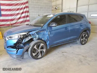 2016 Hyundai Tucson Limited with VIN KM8J3CA25GU047150, listed as a Copart auction lot 50047175 with 117,541 mi miles and Salvage Title. Bid and sale history available at carsss.com. Image 1.