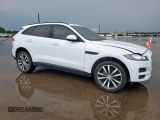 2018 Jaguar F-Pace 20d Prestige with VIN SADCK2FN9JA255073, listed as a Copart auction lot 54327105 with Not Provided miles and Clean Title. Bid and sale history available at DreamBid. Image 4.