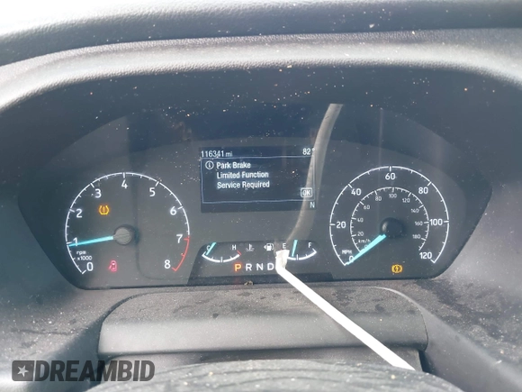 2021 Ford Transit Cargo with VIN 1FTBR1C89MKA03687, listed as a IAAI auction lot 41791299 with 116,341 mi miles and . Bid and sale history available at DreamBid. Image 7.