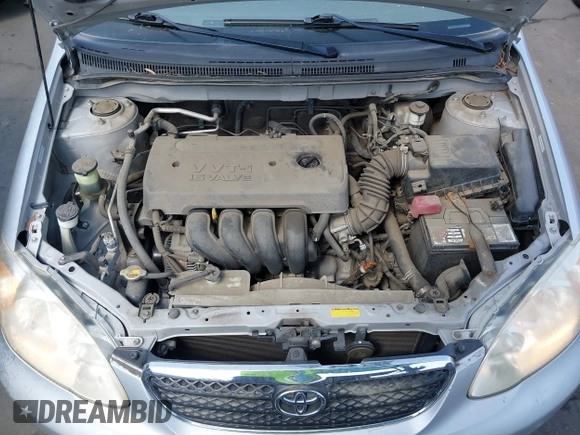 2008 Toyota Corolla CE with VIN 1NXBR32E28Z010358, listed as a IAAI auction lot 41909753 with 117,786 mi miles and . Bid and sale history available at DreamBid. Image 10.