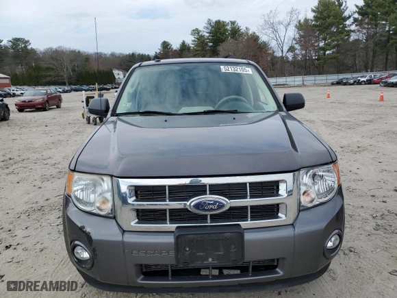 2009 Ford Escape XLT with VIN 1FMCU93G19KD14624, listed as a Copart auction lot 52132105 with 120,500 mi miles and Clean Title. Bid and sale history available at carsss.com. Image 5.
