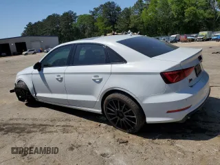 2016 Audi S3 Premium Plus with VIN WAUB1GFF6G1050221, listed as a Copart auction lot 47827323 with 30,898 mi miles. Bid and sale history available at carsss.com. Image 2.
