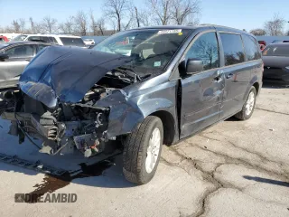 2014 Dodge Grand Caravan SXT z VIN 2C4RDGCG2ER116861, wystawiony jako Copart lot #48571155 z przebiegiem 153 865 mil mil oraz Szkoda całkowita • Salvage title. Historia ofert i sprzedaży dostępna na DreamBid. Obrazek 1.