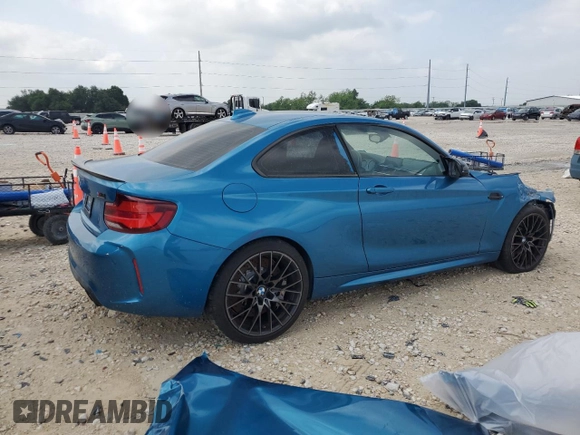 2021 BMW M2 Competition z VIN WBS2U7C05M7H42453, wystawiony jako Copart lot #54772035 z przebiegiem 12 383 mil mil oraz Szkoda całkowita • Salvage title. Historia ofert i sprzedaży dostępna na DreamBid. Obrazek 3.