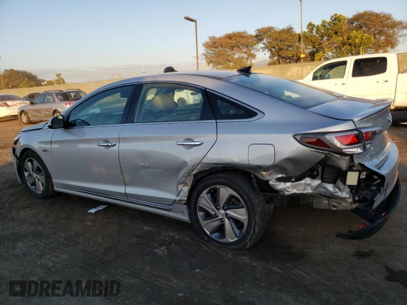 2017 Hyundai Sonata Hybrid Limited with VIN KMHE34L36HA062353, listed as a Copart auction lot 37828863 with 105,474 mi miles. Bid and sale history available at carsss.com. Image 2.