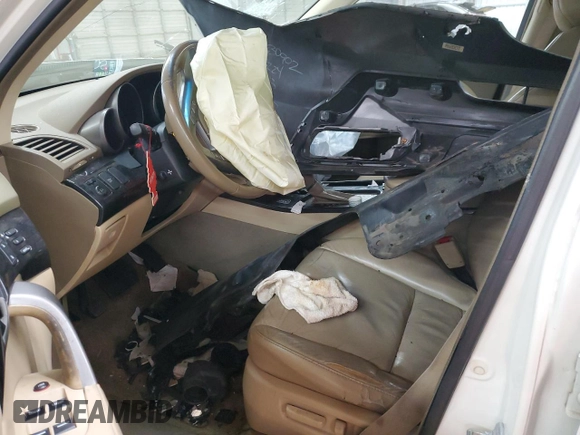 2009 Acura MDX Tech/Entertainment Pkg with VIN 2HNYD28409H514427, listed as a Copart auction lot 50689995 with 0 mi miles and Salvage Title. Bid and sale history available at carsss.com. Image 7.