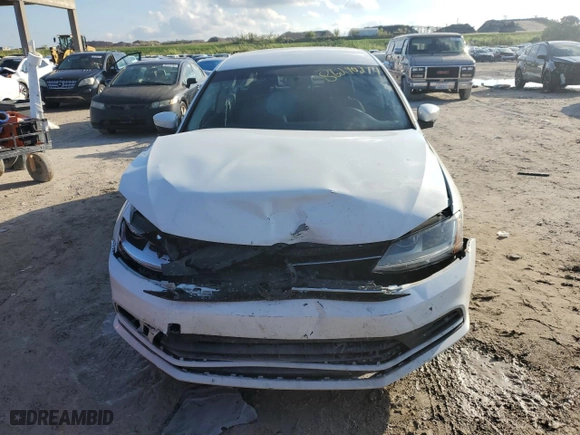 2017 Volkswagen Jetta 1.4T S with VIN 3VW2B7AJXHM249527, listed as a Copart auction lot 86290274 with 0 mi miles and Salvage Title. Bid and sale history available at carsss.com. Image 5.