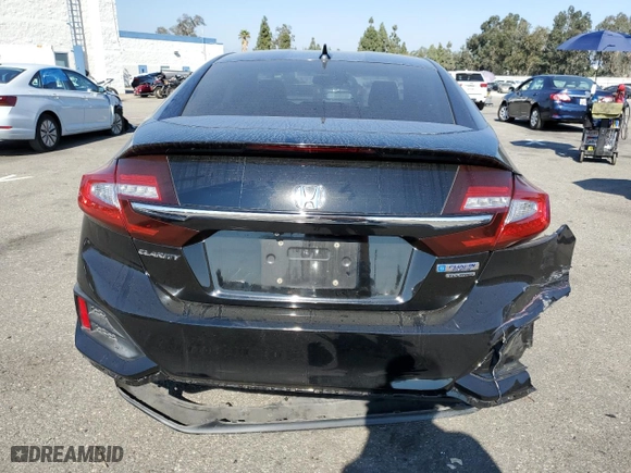 2018 Honda Clarity Plug-In Hybrid Touring with VIN JHMZC5F31JC015831, listed as a Copart auction lot 69187153 with 116,768 mi miles. Bid and sale history available at carsss.com. Image 6.