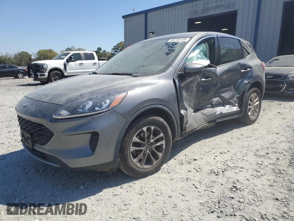 2021 Ford Escape SE with VIN 1FMCU0G66MUB28670, listed as a Copart auction lot 50710125 with 83,896 mi miles and Salvage title. Bid and sale history available at DreamBid. Image 1.