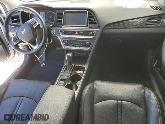 2018 Hyundai Sonata Sport with VIN 5NPE34AFXJH645217, listed as a Copart auction lot 41487055 with 95,872 mi miles and Salvage Title. Bid and sale history available at carsss.com. Image 8.