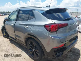 2024 Buick Encore GX Sport Touring with VIN KL4AMDSL1RB184318, listed as a IAAI auction lot 42643312 with 27,844 mi miles and . Bid and sale history available at DreamBid. Image 3.
