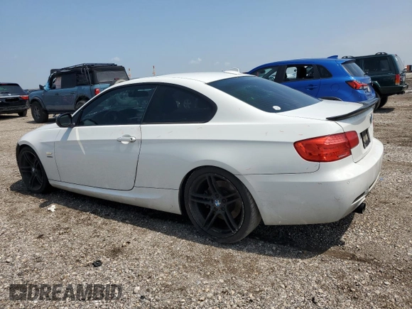 2012 BMW 3 Series 335is with VIN WBAKG1C55CJ217041, listed as a Copart auction lot 54492065 with 160,018 mi miles and Salvage title. Bid and sale history available at DreamBid. Image 2.