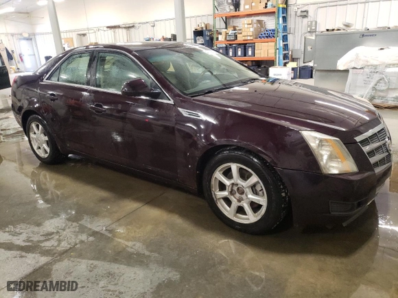 2009 Cadillac CTS AWD w/1SA with VIN 1G6DG577190131872, listed as a Copart auction lot 44121425 with 164,582 mi miles and Clean Title. Bid and sale history available at carsss.com. Image 4.