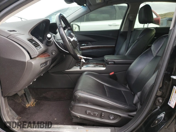 2016 Acura RLX Hybrid Advance with VIN JH4KC2F90GC000329, listed as a Copart auction lot 44647055 with 80,742 mi miles and Salvage Title. Bid and sale history available at carsss.com. Image 7.