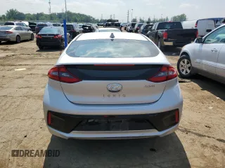 2018 Hyundai Ioniq Limited with VIN KMHC85LCXJU071785, listed as a Copart auction lot 63737715 with 73,002 mi miles and Clean title. Bid and sale history available at DreamBid. Image 6.
