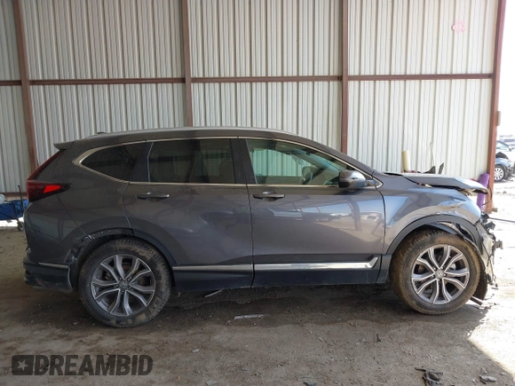 2022 Honda CR-V Touring with VIN 2HKRW2H95NH647587, listed as a IAAI auction lot 41790565 with 85,879 mi miles. Bid and sale history available at carsss.com. Image 14.