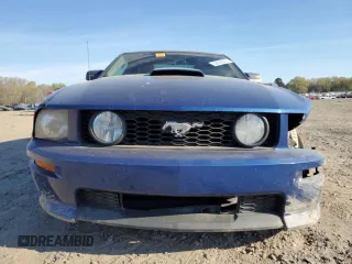2008 Ford Mustang GT Deluxe with VIN 1ZVHT82H885175507, listed as a Copart auction lot 50826835 with 134,605 mi miles and Salvage Title. Bid and sale history available at carsss.com. Image 5.