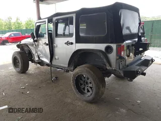 2017 Jeep Wrangler Unlimited Sport with VIN 1C4BJWDG1HL591515, listed as a IAAI auction lot 42426201 with 124,131 mi miles and . Bid and sale history available at DreamBid. Image 3.