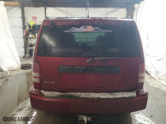 2011 Jeep Liberty Sport with VIN 1J4PN2GK7BW577069, listed as a Copart auction lot 41555845 with 126,375 mi miles and Salvage Title. Bid and sale history available at carsss.com. Image 6.