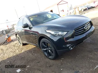 2016 Infiniti QX70 z VIN JN8CS1MW9GM400206, wystawiony jako IAAI lot #41779433 z przebiegiem 108 098 mil mil oraz . Historia ofert i sprzedaży dostępna na DreamBid. Obrazek 1.