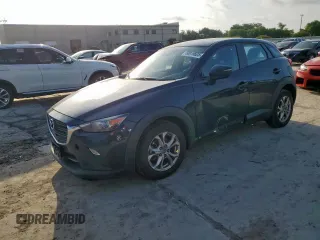 2019 Mazda CX-3 Sport z VIN JM1DKDB77K0434951, wystawiony jako Copart lot #60019625 z przebiegiem 143 204 mil mil oraz Szkoda całkowita • Salvage title. Historia ofert i sprzedaży dostępna na DreamBid. Obrazek 1.