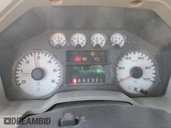 2008 Ford F-250 XL with VIN 1FTSW21598EC86197, listed as a Copart auction lot 73583674 with 160,562 mi miles and Salvage title. Bid and sale history available at DreamBid. Image 9.