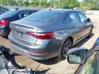2024 Volkswagen Jetta Sport with VIN 3VWBM7BU2RM084111, listed as a IAAI auction lot 42532212 with 4,435 mi miles and . Bid and sale history available at DreamBid. Image 4.