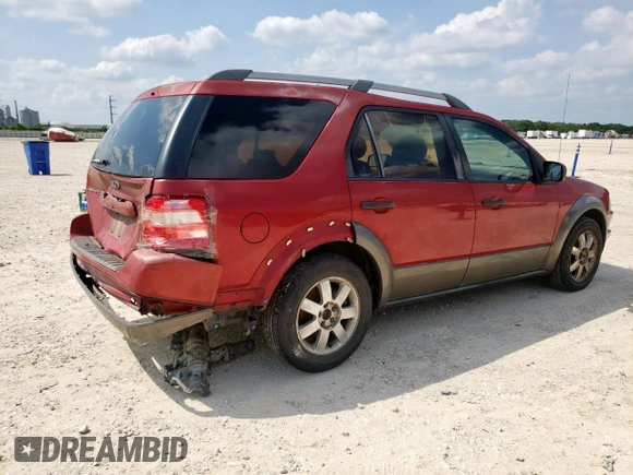 2005 Ford Freestyle SE with VIN 1FMZK01105GA54885, listed as a Copart auction lot 58414145 with 306,275 mi miles and Salvage title. Bid and sale history available at DreamBid. Image 3.