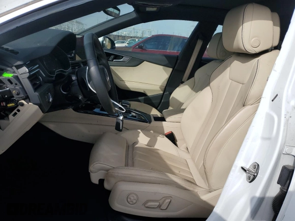 2023 Audi A5 Sportback S line Premium z VIN WAUDACF5XPA046455, wystawiony jako Copart lot #75923694 z przebiegiem 13 480 mil mil oraz Szkoda całkowita • Salvage title. Historia ofert i sprzedaży dostępna na DreamBid. Obrazek 7.