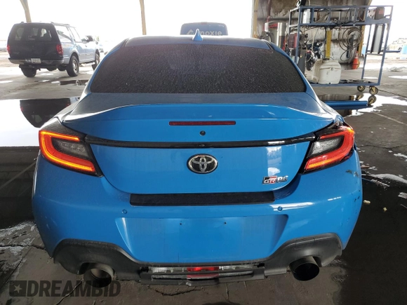 2022 Toyota 86 Premium with VIN JF1ZNBF11N8755922, listed as a Copart auction lot 45524505 with 35,968 mi miles and Salvage Title. Bid and sale history available at DreamBid. Image 6.