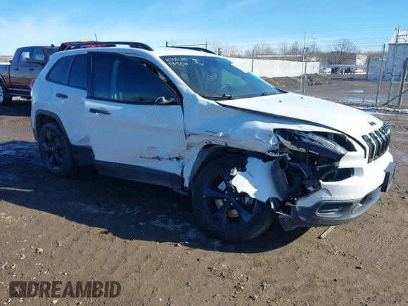2017 Jeep Cherokee Sport with VIN 1C4PJMAS8HW633678, listed as a IAAI auction lot 41669785 with 99,309 mi miles and . Bid and sale history available at DreamBid. Image 1.