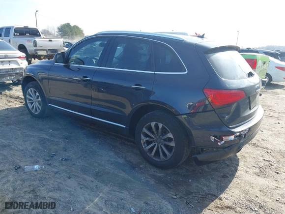 2015 Audi Q5 Premium Plus with VIN WA1LFAFP8FA027384, listed as a IAAI auction lot 41502520 with NaN miles. Bid and sale history available at carsss.com. Image 3.