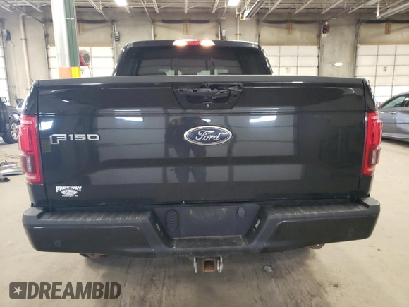 2015 Ford F-150 XLT with VIN 1FTEW1EG4FFA01013, listed as a Copart auction lot 54373495 with 132,401 mi miles and Salvage Title. Bid and sale history available at carsss.com. Image 6.