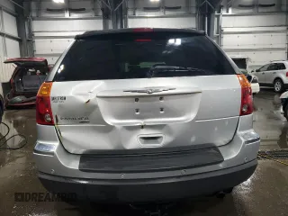 2005 Chrysler Pacifica Touring with VIN 2C4GM68425R368366, listed as a Copart auction lot 54777675 with 122,521 mi miles and Salvage Title. Bid and sale history available at DreamBid. Image 6.