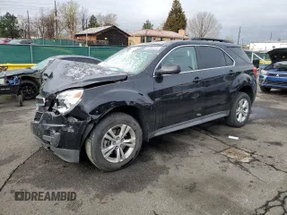 2013 Chevrolet Equinox LT with VIN 2GNFLEEK6D6116543, listed as a Copart auction lot 53095975 with 119,878 mi miles and Salvage Title. Bid and sale history available at carsss.com. Image 1.
