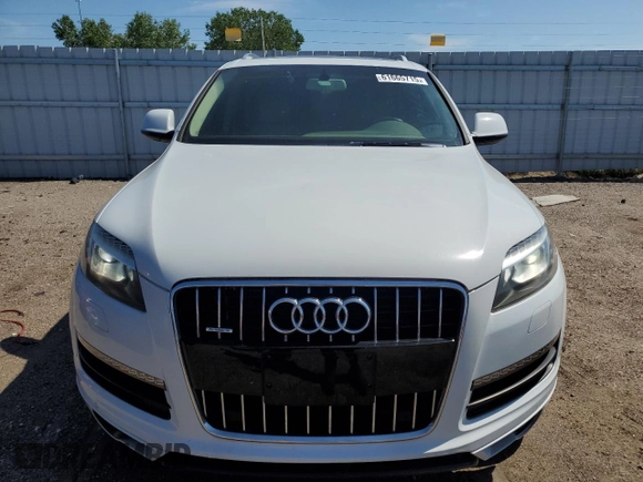 2012 Audi Q7 Premium Plus with VIN WA1LGAFE1CD007726, listed as a Copart auction lot 61665715 with 143,108 mi miles and Clean title. Bid and sale history available at DreamBid. Image 5.