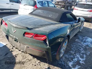 2014 Chevrolet Corvette 3LT with VIN 1G1YF3D73E5128925, listed as a IAAI auction lot 41398692 with 1 mi miles. Bid and sale history available at carsss.com. Image 4.