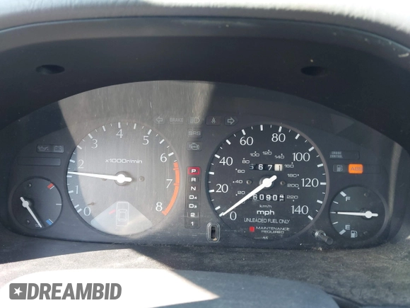 1997 Acura CL z VIN 19UYA1259VL014937, wystawiony jako IAAI lot #42127963 z przebiegiem 160 905 mil mil oraz . Historia ofert i sprzedaży dostępna na DreamBid. Obrazek 7.