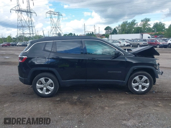 2019 Jeep Compass Latitude z VIN 3C4NJDBB8KT834306, wystawiony jako IAAI lot #42334955 z przebiegiem 3 901 mil mil oraz . Historia ofert i sprzedaży dostępna na DreamBid. Obrazek 14.