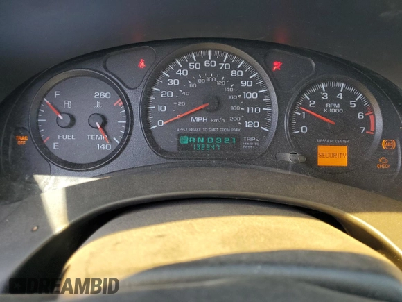 2002 Chevrolet Monte Carlo LS z VIN 2G1WW12EX29352690, wystawiony jako Copart lot #47181515 z przebiegiem 132 347 mil mil oraz Nie do naprawy • Non repairable. Historia ofert i sprzedaży dostępna na DreamBid. Obrazek 9.