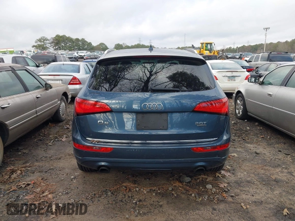 2015 Audi Q5 Premium with VIN WA1CFAFP3FA092157, listed as a IAAI auction lot 41229348 with 134,269 mi miles. Bid and sale history available at carsss.com. Image 16.