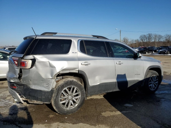 2017 GMC Acadia SLE with VIN 1GKKNLLS3HZ293087, listed as a Copart auction lot 46487175 with 70,686 mi miles and Salvage Title. Bid and sale history available at carsss.com. Image 3.