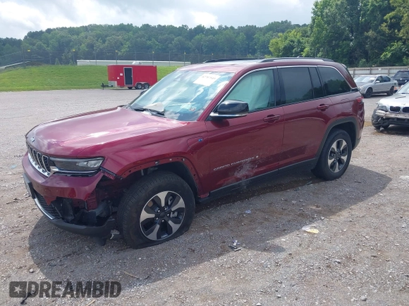 2023 Jeep Grand Cherokee with VIN 1C4RJYB60PC649357, listed as a IAAI auction lot 42707549 with 50,441 mi miles and . Bid and sale history available at DreamBid. Image 2.