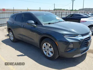 2020 Chevrolet Blazer LT z VIN 3GNKBCRS3LS532906, wystawiony jako IAAI lot #42019318 z przebiegiem 80 452 mil mil oraz . Historia ofert i sprzedaży dostępna na DreamBid. Obrazek 1.