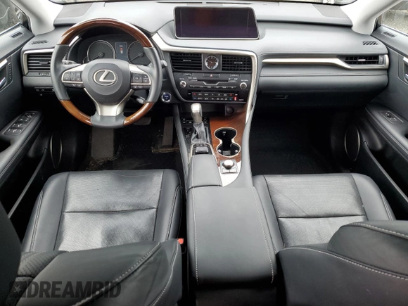 2019 Lexus RX 450h with VIN 2T2BGMCA5KC032804, listed as a Copart auction lot 62197085 with 33,205 mi miles and Salvage title. Bid and sale history available at DreamBid. Image 8.