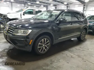 2021 Volkswagen Tiguan SE with VIN 3VV2B7AX7MM000377, listed as a Copart auction lot 57825725 with 90,759 mi miles and Salvage title. Bid and sale history available at DreamBid. Image 1.